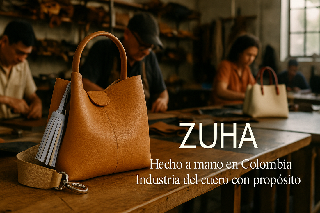 Imagen del taller de bolsos en cuero para mujer ZUHA