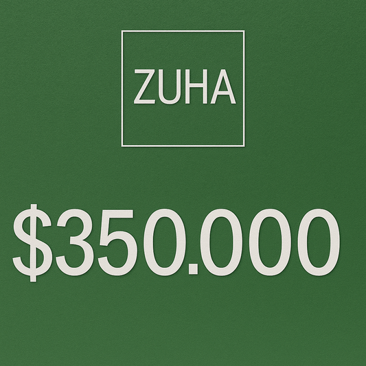 Tarjeta regalo $ 350.000 ZUHA