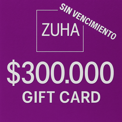Tarjeta regalo 300.00